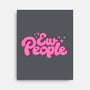 Ew People Pink-None-Stretched-Canvas-xMorfina