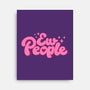 Ew People Pink-None-Stretched-Canvas-xMorfina