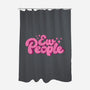Ew People Pink-None-Polyester-Shower Curtain-xMorfina