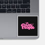 Ew People Pink-None-Glossy-Sticker-xMorfina