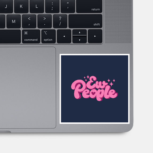 Ew People Pink-None-Glossy-Sticker-xMorfina