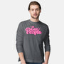 Ew People Pink-Mens-Long Sleeved-Tee-xMorfina