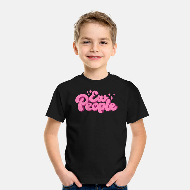 Ew People Pink-Youth-Basic-Tee-xMorfina