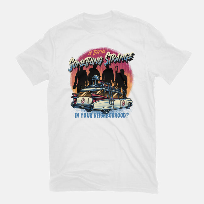 Strange Neighborhood-Womens-Fitted-Tee-glitchygorilla