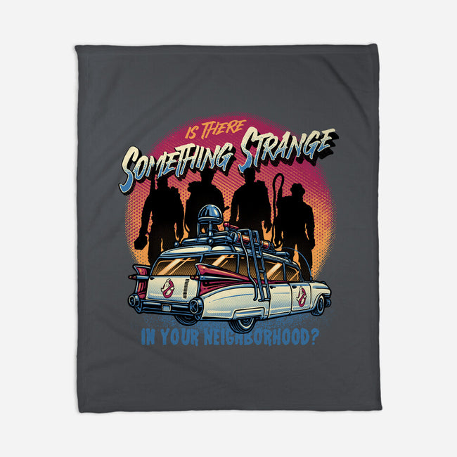 Strange Neighborhood-None-Fleece-Blanket-glitchygorilla