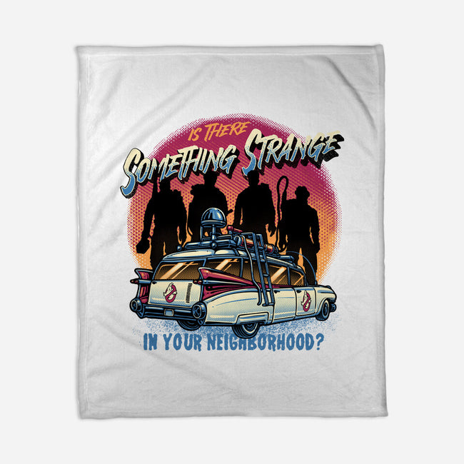 Strange Neighborhood-None-Fleece-Blanket-glitchygorilla