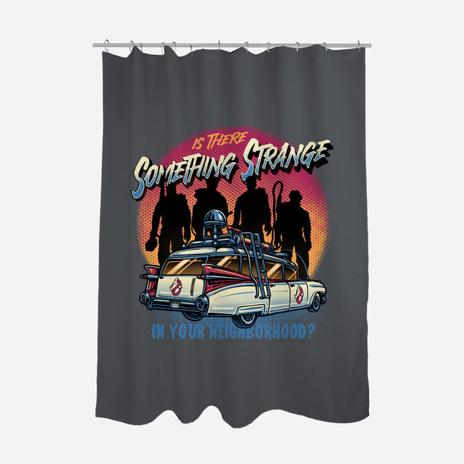 Strange Neighborhood-None-Polyester-Shower Curtain-glitchygorilla