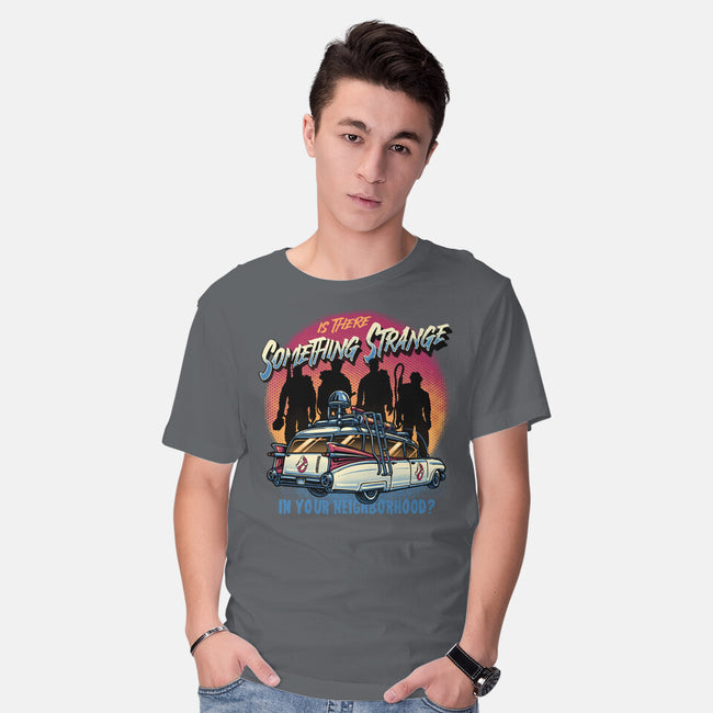 Strange Neighborhood-Mens-Basic-Tee-glitchygorilla