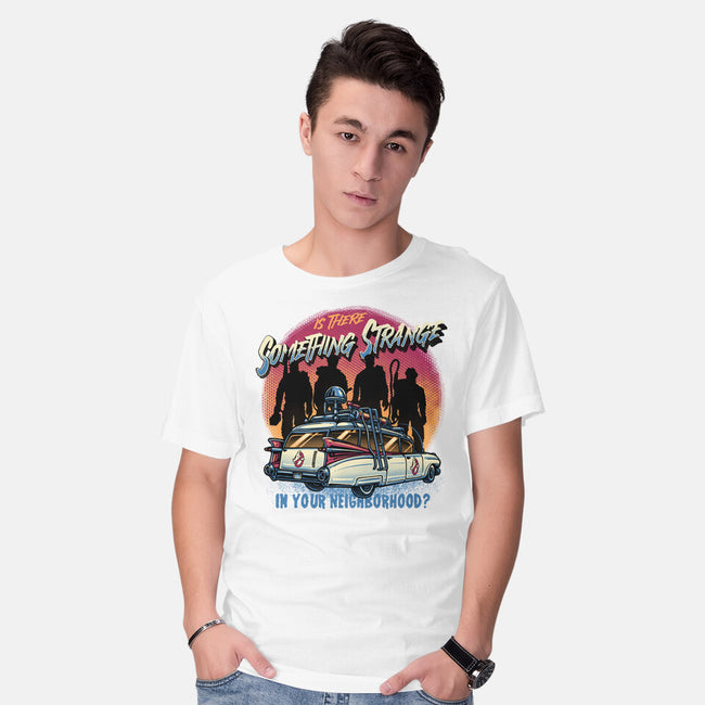 Strange Neighborhood-Mens-Basic-Tee-glitchygorilla