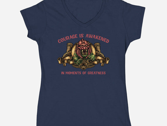 Courage Is Awakened