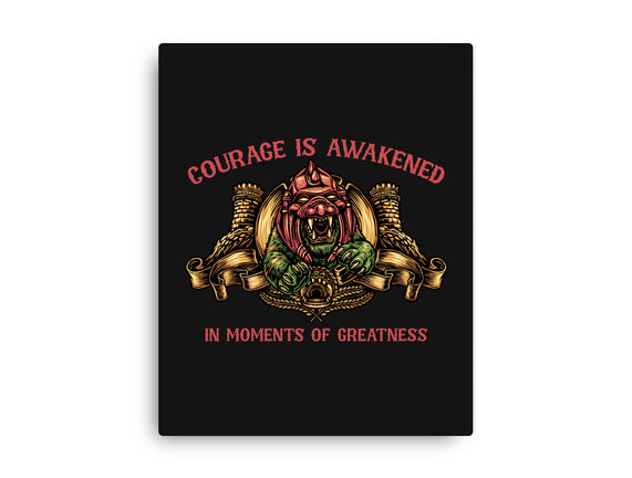 Courage Is Awakened