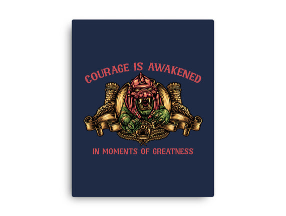Courage Is Awakened