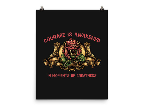 Courage Is Awakened