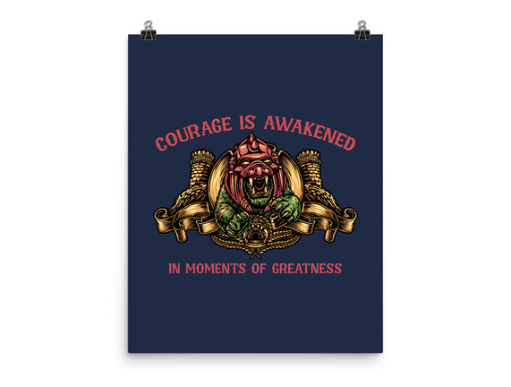 Courage Is Awakened