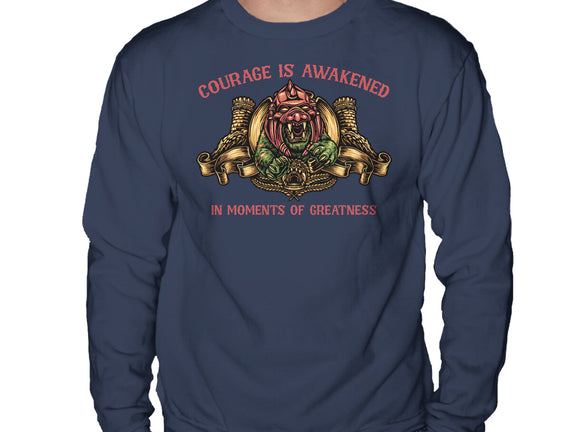 Courage Is Awakened
