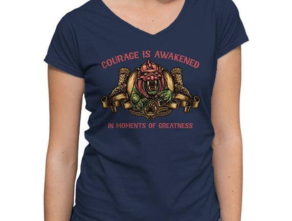 Courage Is Awakened