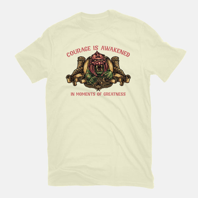 Courage Is Awakened-Mens-Premium-Tee-glitchygorilla