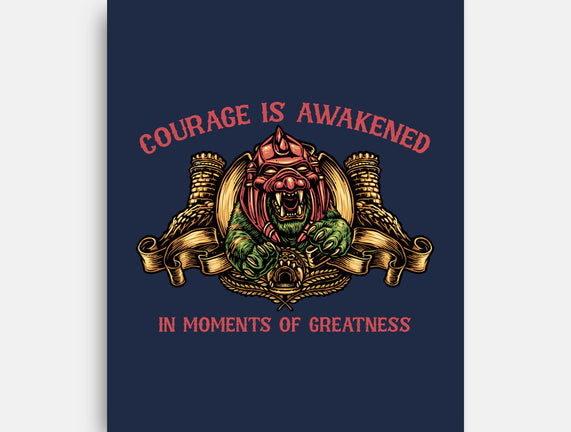 Courage Is Awakened