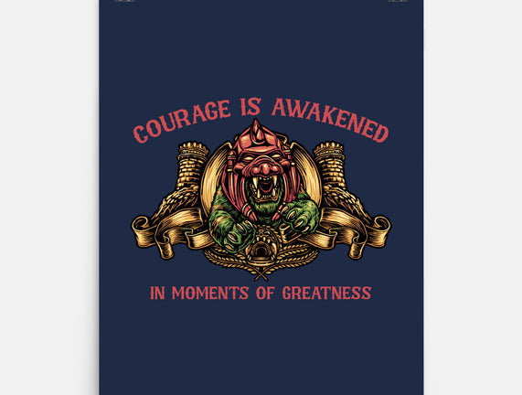 Courage Is Awakened