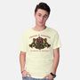 Courage Is Awakened-Mens-Basic-Tee-glitchygorilla