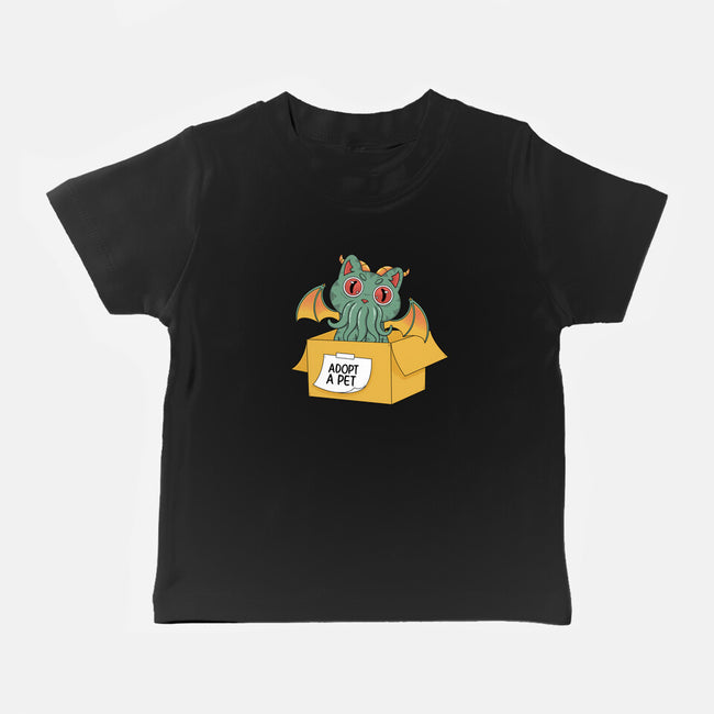 Adopt A Cathulhu-Baby-Basic-Tee-Tri haryadi