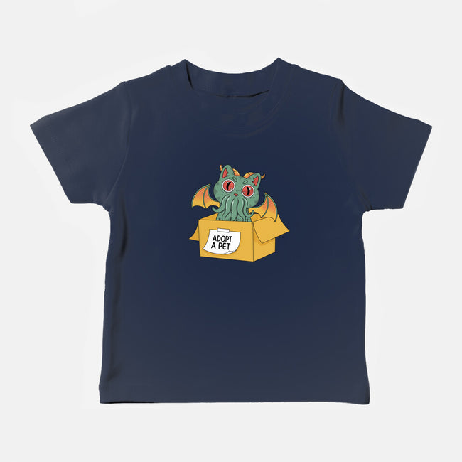 Adopt A Cathulhu-Baby-Basic-Tee-Tri haryadi