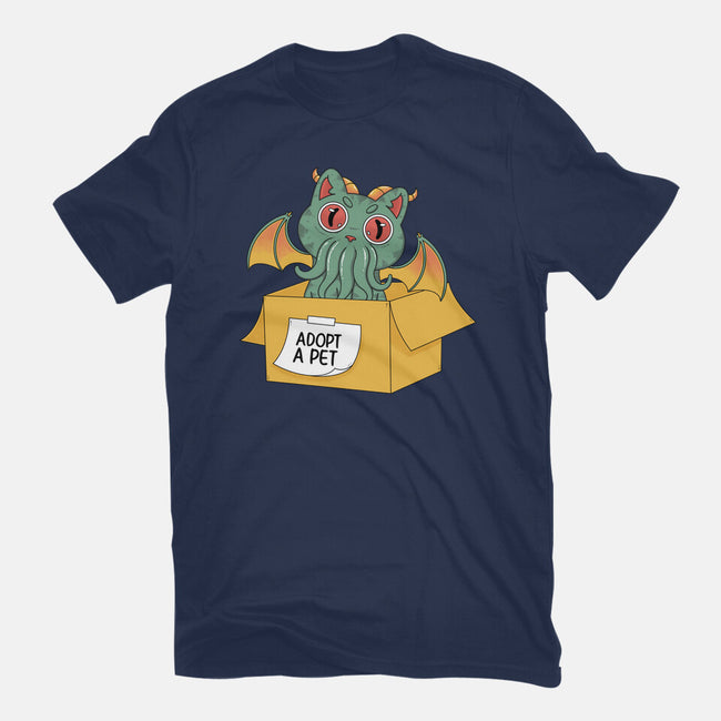 Adopt A Cathulhu-Mens-Basic-Tee-Tri haryadi