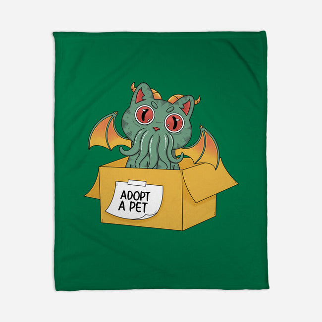 Adopt A Cathulhu-None-Fleece-Blanket-Tri haryadi