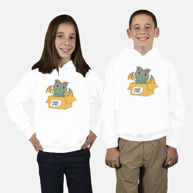 Adopt A Cathulhu-Youth-Pullover-Sweatshirt-Tri haryadi