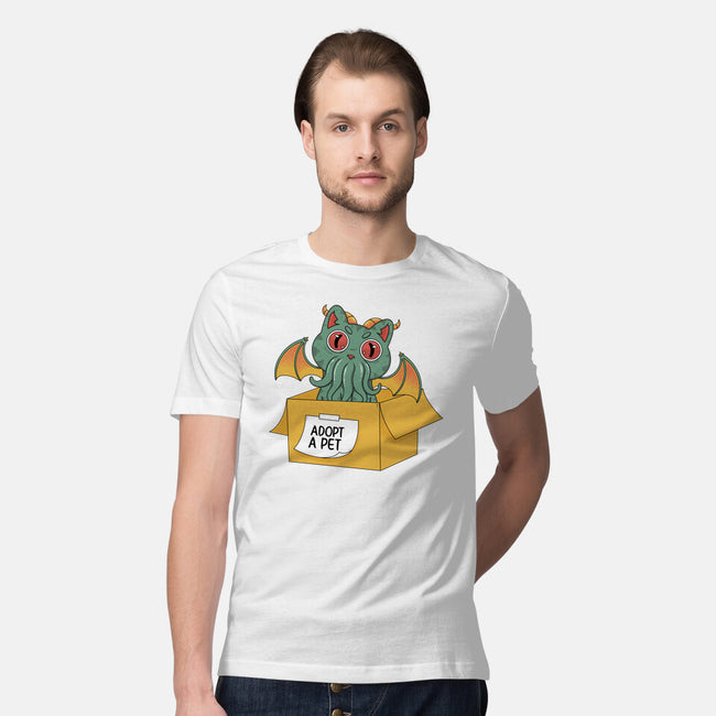 Adopt A Cathulhu-Mens-Premium-Tee-Tri haryadi