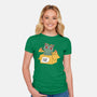Adopt A Cathulhu-Womens-Fitted-Tee-Tri haryadi