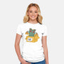 Adopt A Cathulhu-Womens-Fitted-Tee-Tri haryadi