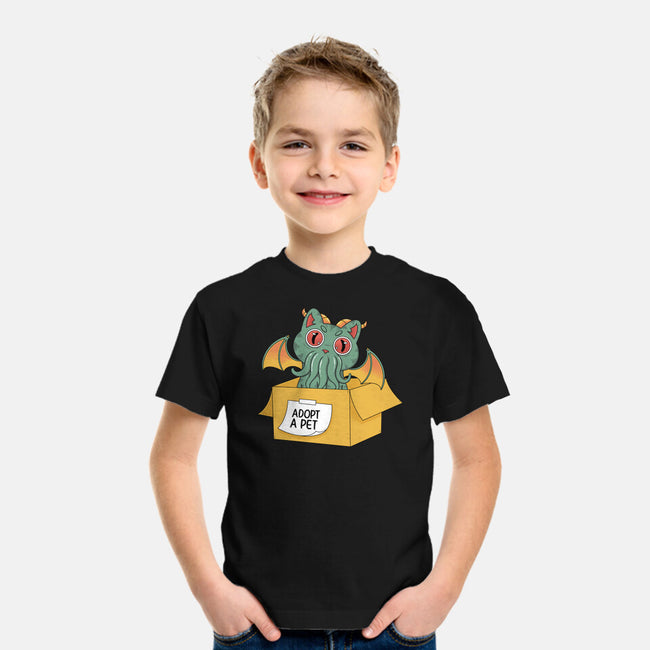 Adopt A Cathulhu-Youth-Basic-Tee-Tri haryadi
