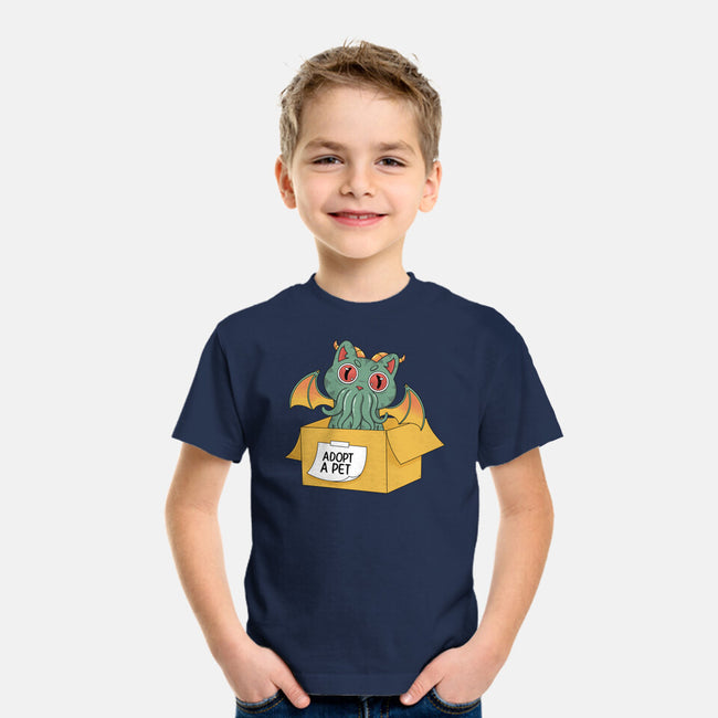 Adopt A Cathulhu-Youth-Basic-Tee-Tri haryadi