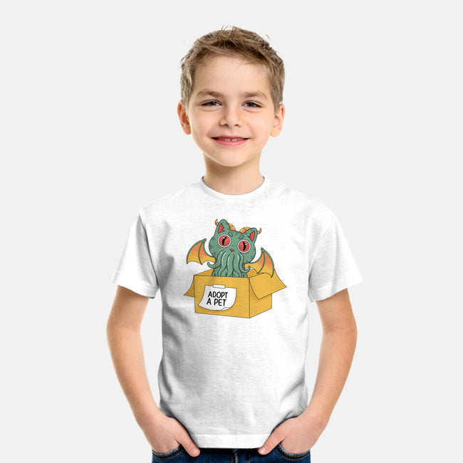 Adopt A Cathulhu-Youth-Basic-Tee-Tri haryadi