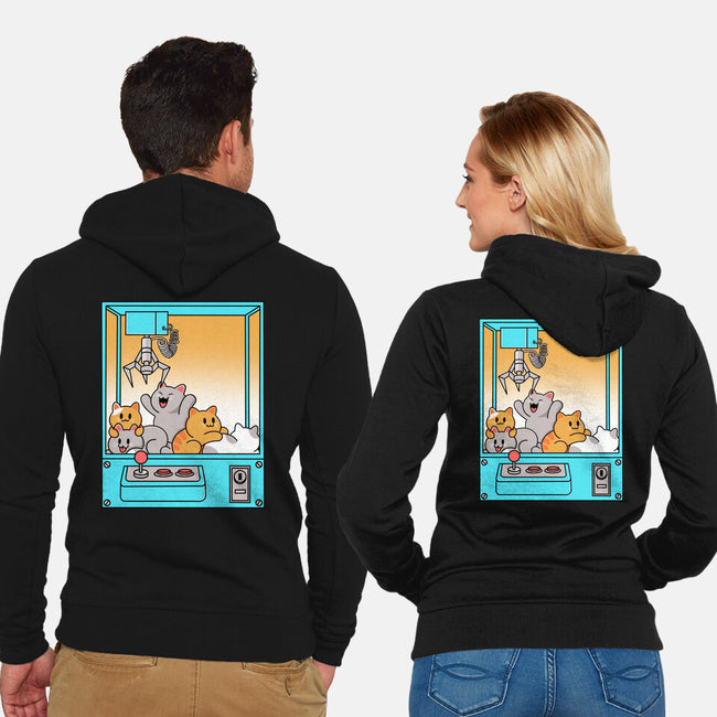 Choose Chaos-Unisex-Zip-Up-Sweatshirt-Tri haryadi