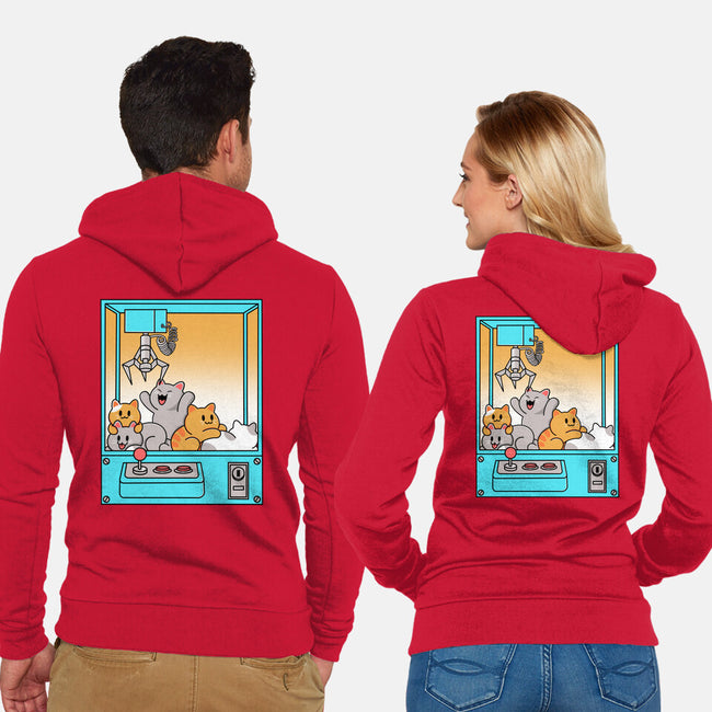 Choose Chaos-Unisex-Zip-Up-Sweatshirt-Tri haryadi