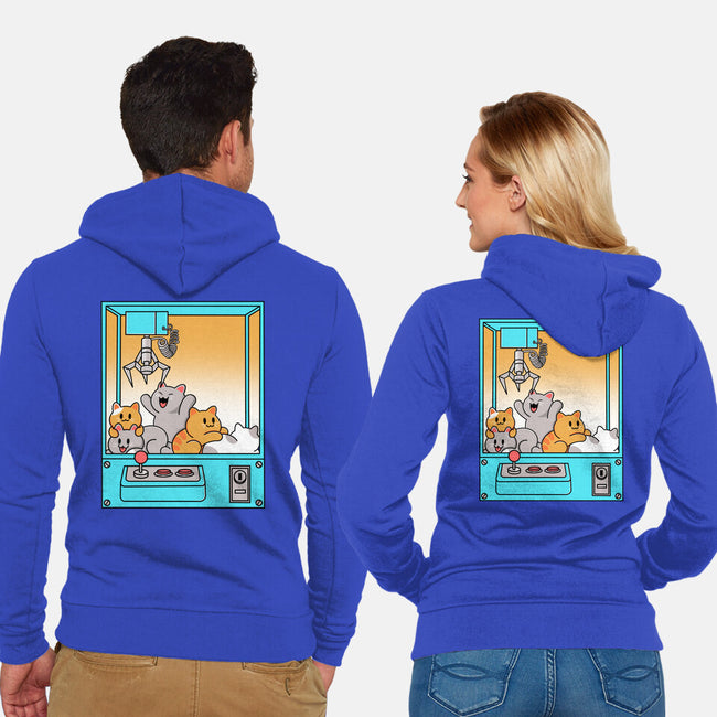 Choose Chaos-Unisex-Zip-Up-Sweatshirt-Tri haryadi