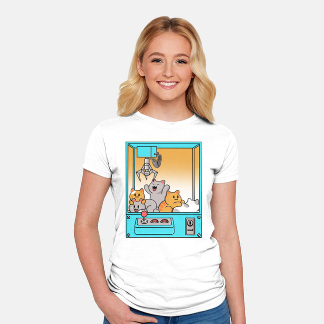 Choose Chaos-Womens-Fitted-Tee-Tri haryadi
