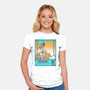 Choose Chaos-Womens-Fitted-Tee-Tri haryadi