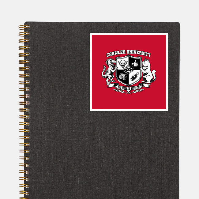 Dungeon Crawler University-None-Glossy-Sticker-Studio Mootant