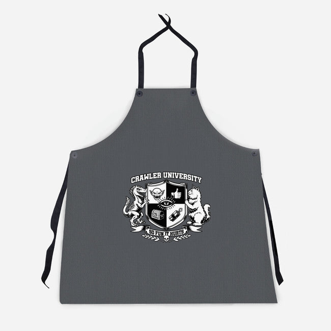 Dungeon Crawler University-Unisex-Kitchen-Apron-Studio Mootant