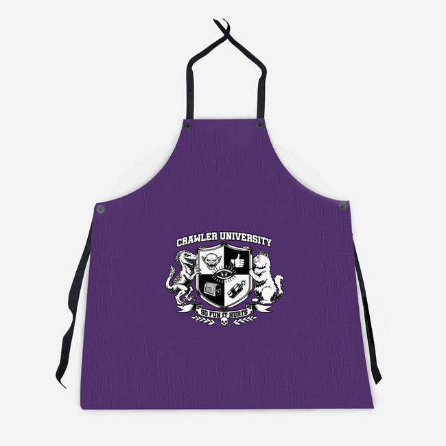Dungeon Crawler University-Unisex-Kitchen-Apron-Studio Mootant