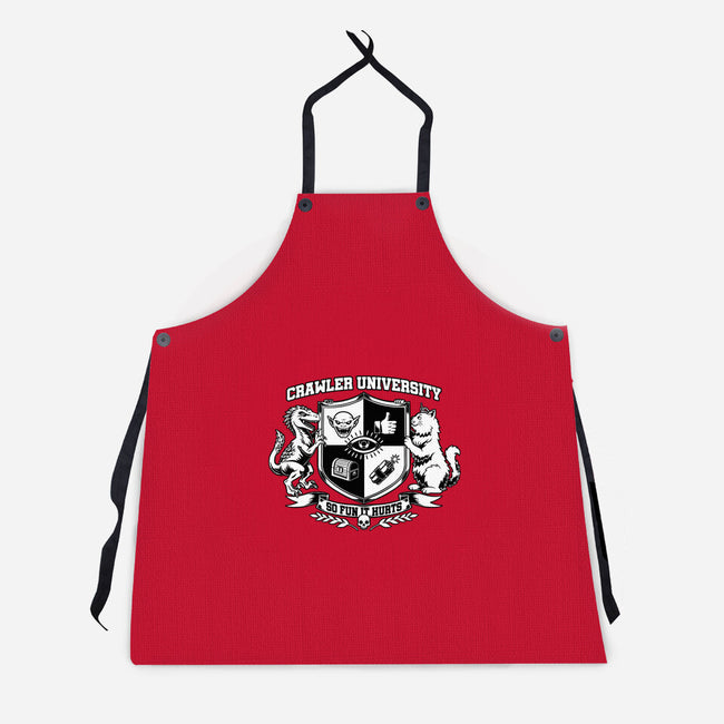Dungeon Crawler University-Unisex-Kitchen-Apron-Studio Mootant