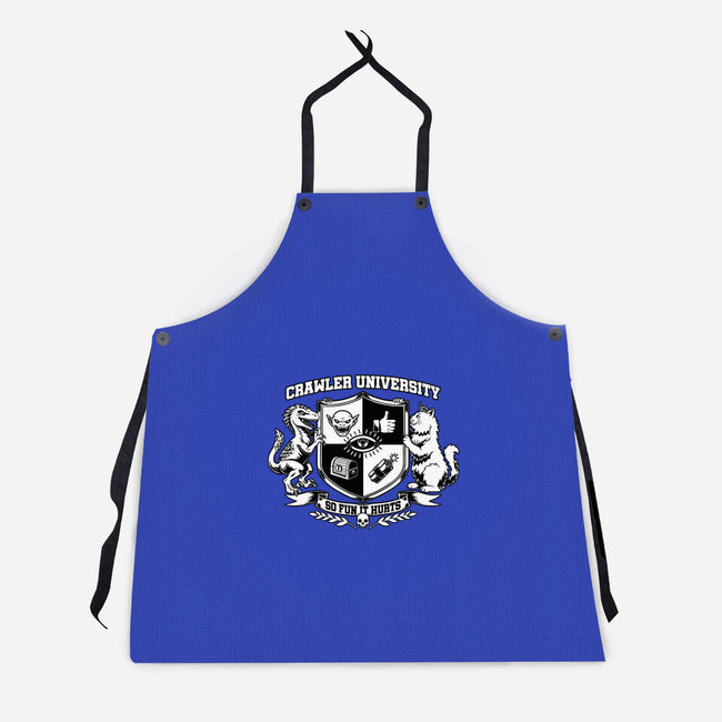 Dungeon Crawler University-Unisex-Kitchen-Apron-Studio Mootant