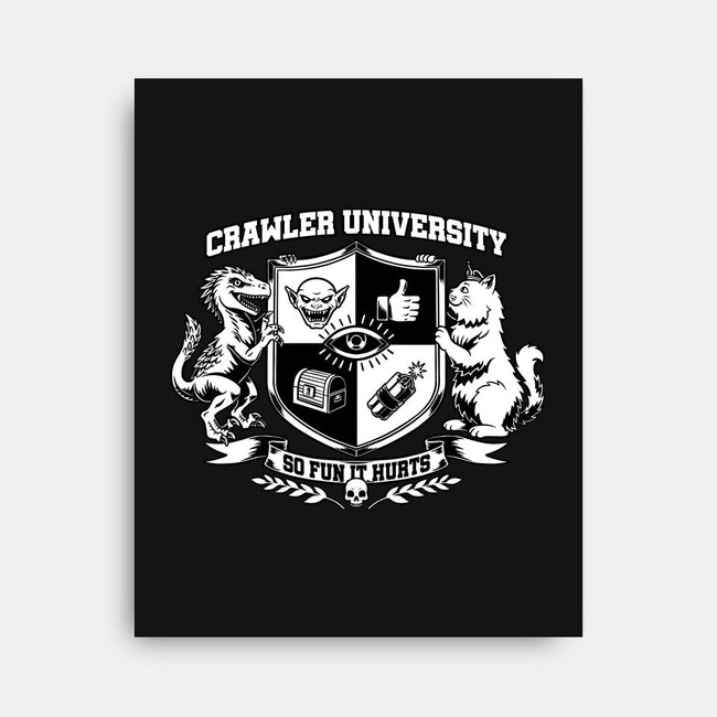 Dungeon Crawler University-None-Stretched-Canvas-Studio Mootant