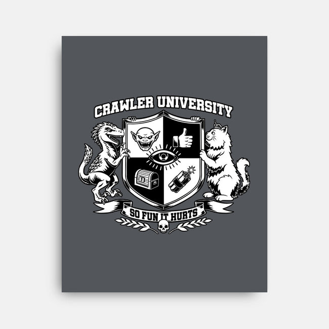 Dungeon Crawler University-None-Stretched-Canvas-Studio Mootant