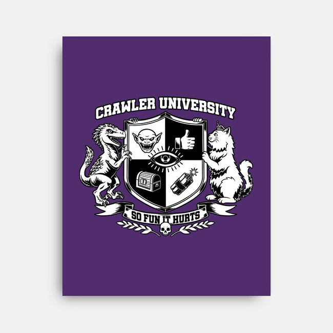 Dungeon Crawler University-None-Stretched-Canvas-Studio Mootant