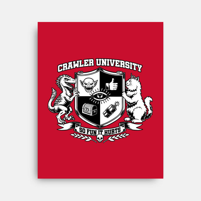 Dungeon Crawler University-None-Stretched-Canvas-Studio Mootant