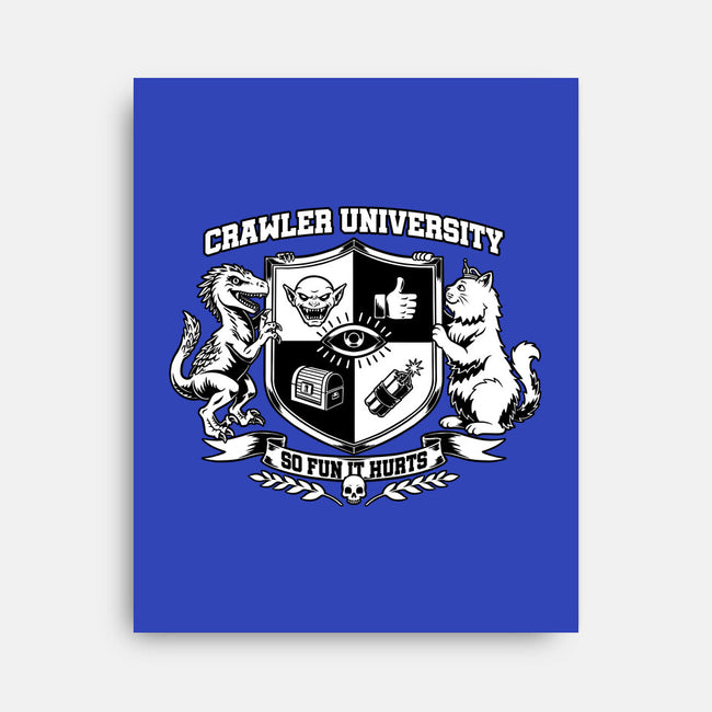 Dungeon Crawler University-None-Stretched-Canvas-Studio Mootant